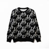 B Luxury Knitted Sweater Black/White
